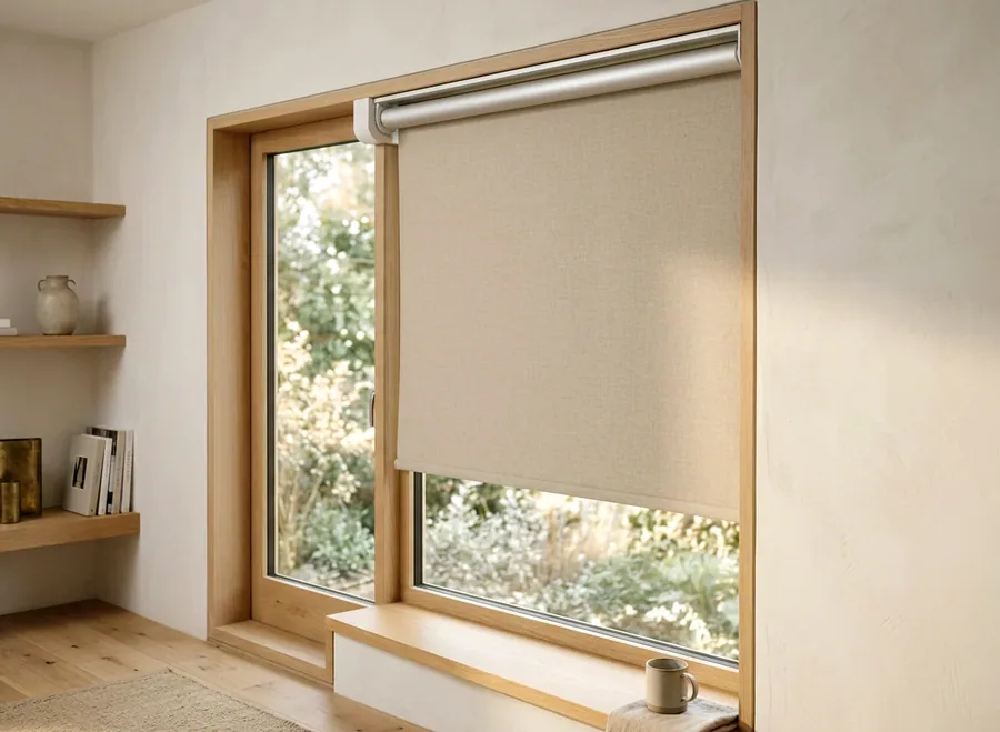 Roller Blinds fitted in a Plattekloof home